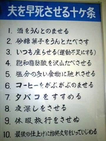 何だか怖い看板や標識