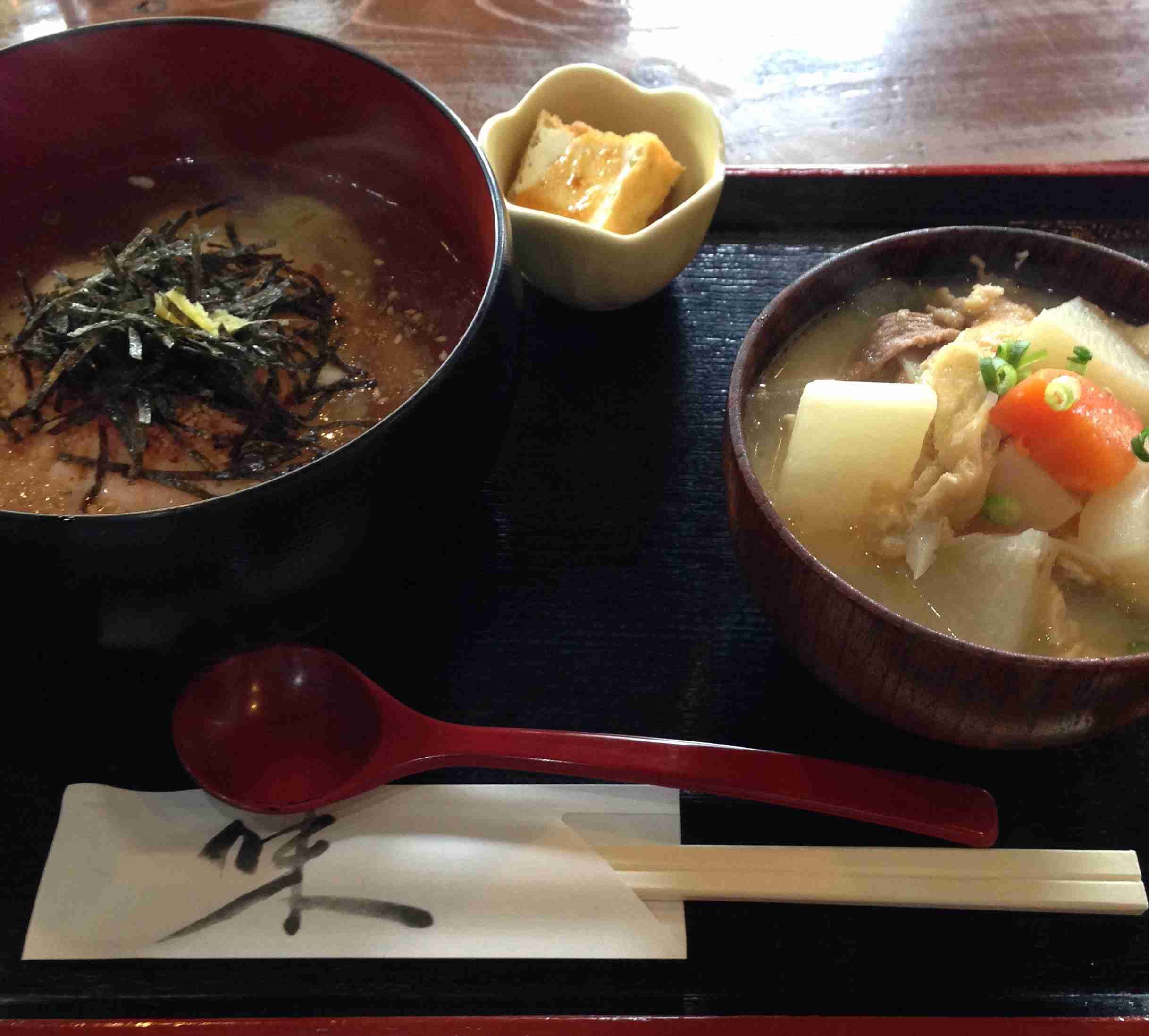 和食を貼ろう