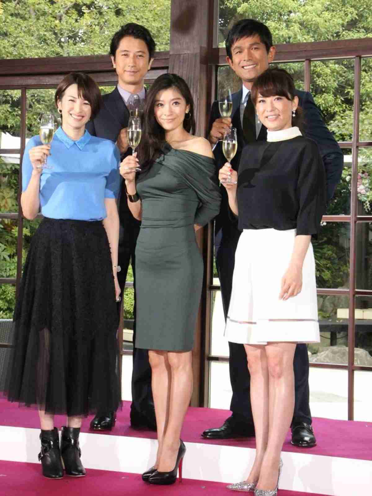 篠原涼子と江口洋介　焼肉から2人きりの深夜個室へ