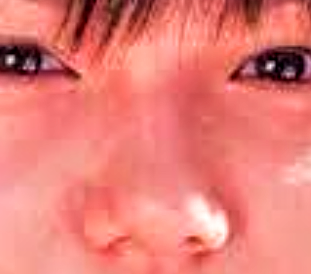 顔の一部で誰か当てるトピ