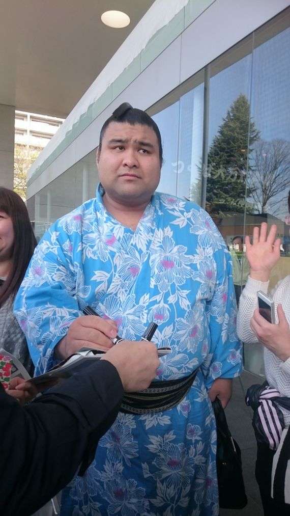 相撲巡業に行ったことのある人いますか？