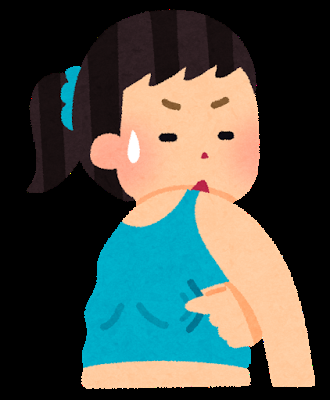 肩や背中に肉付きがいい人!
