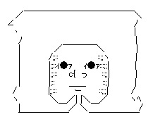 AA（アスキーアート）や画像を貼りながら、お喋りするトピ