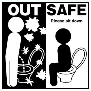 男性家族のトイレ事情