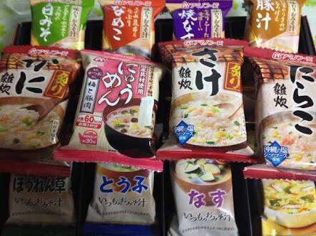 おすすめフリーズドライ食品
