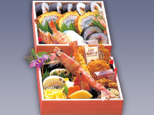 美味しそうな行楽弁当!