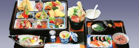美味しそうな行楽弁当!