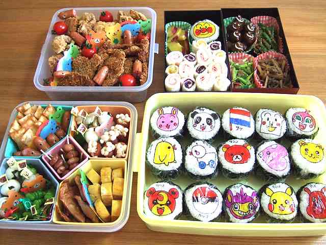 美味しそうな行楽弁当!