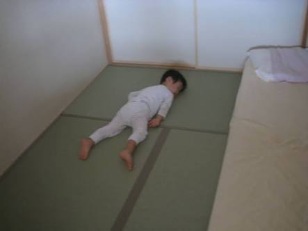 ベッドから落ちた事がある人~