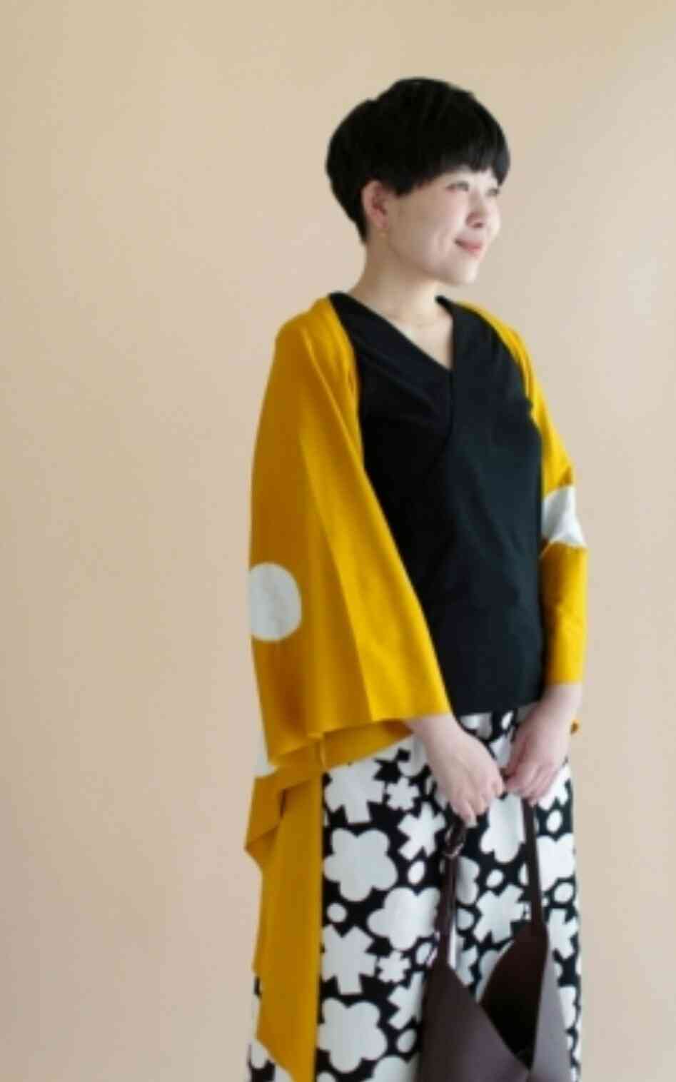 レトロモダンな着物の画像♡
