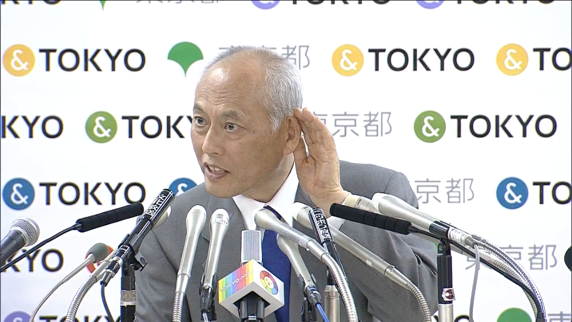 舛添要一知事が会見で謝罪 誤計上など「心からお詫び申し上げます」