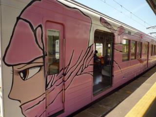 ラッピング電車をみんなで見よう