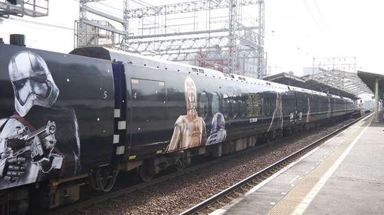 ラッピング電車をみんなで見よう