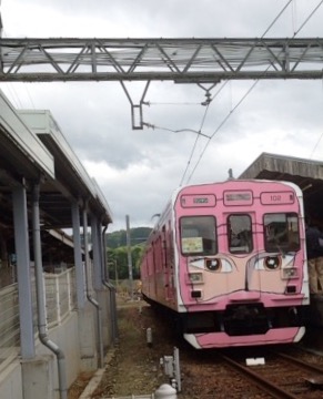 ラッピング電車をみんなで見よう