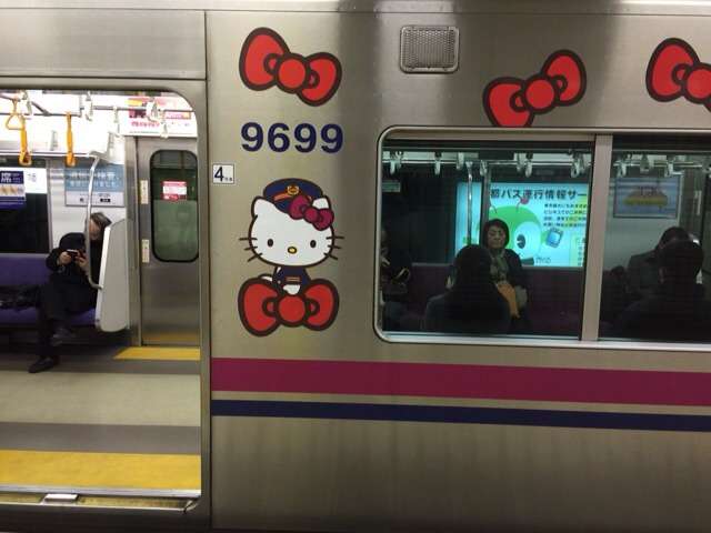 ラッピング電車をみんなで見よう