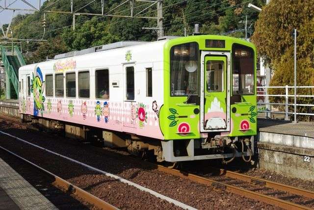 ラッピング電車をみんなで見よう