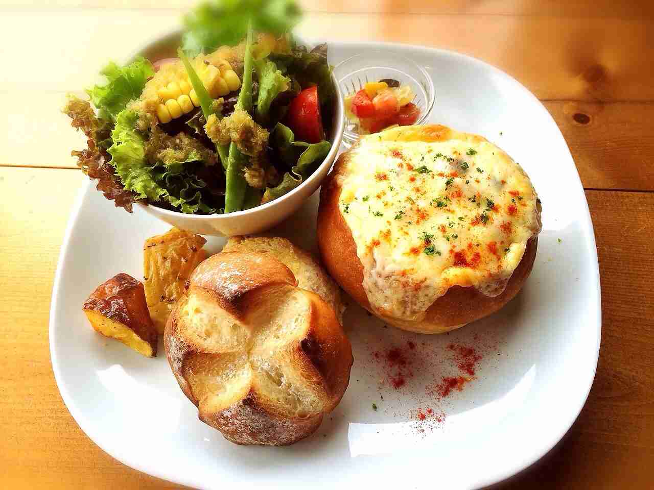美味しそうな食べ物貼ろう