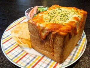 美味しそうな食べ物貼ろう