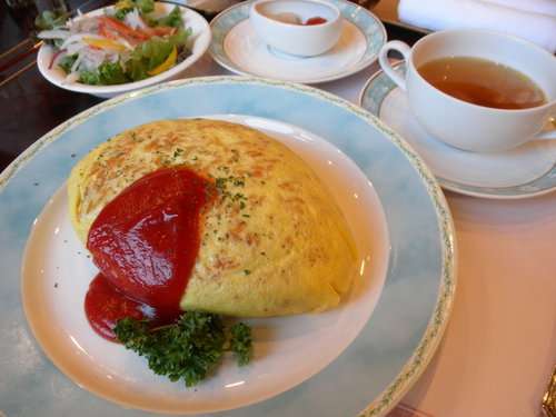 美味しそうな食べ物貼ろう