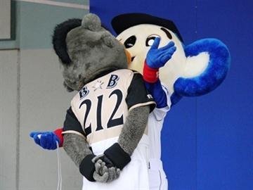 プロ野球マスコットキャラクター達のおもしろ画像