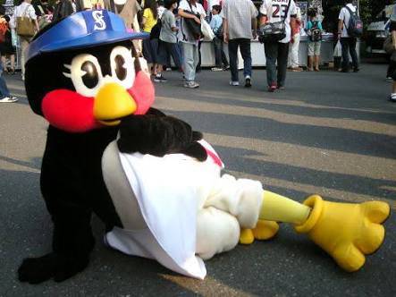 プロ野球マスコットキャラクター達のおもしろ画像