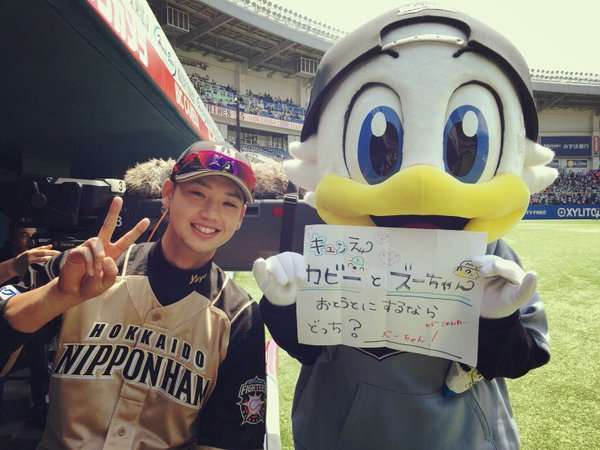 プロ野球マスコットキャラクター達のおもしろ画像