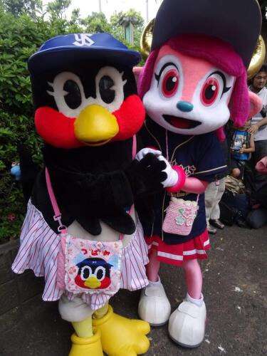 プロ野球マスコットキャラクター達のおもしろ画像