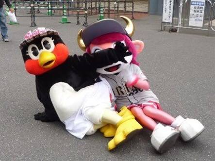 プロ野球マスコットキャラクター達のおもしろ画像