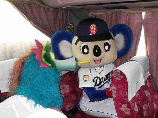 プロ野球マスコットキャラクター達のおもしろ画像
