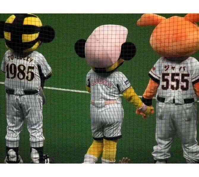 プロ野球マスコットキャラクター達のおもしろ画像