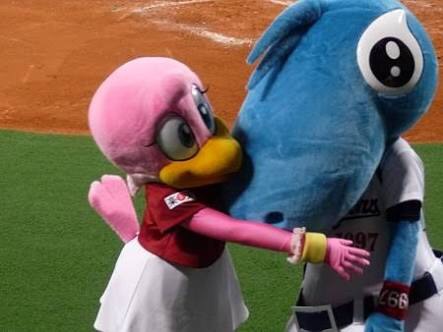 プロ野球マスコットキャラクター達のおもしろ画像