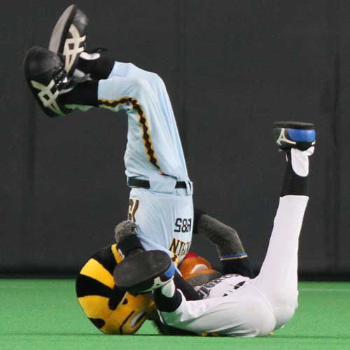 プロ野球マスコットキャラクター達のおもしろ画像