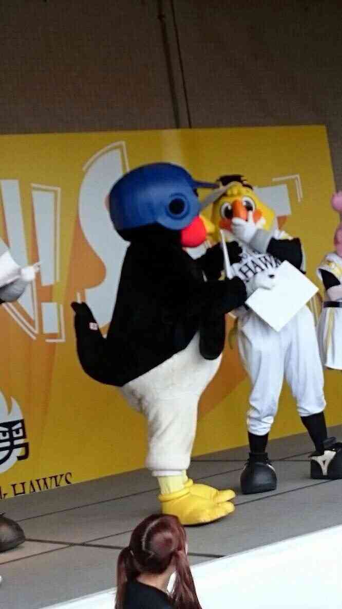プロ野球マスコットキャラクター達のおもしろ画像