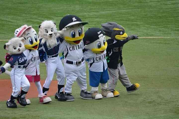 プロ野球マスコットキャラクター達のおもしろ画像