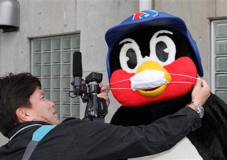 プロ野球マスコットキャラクター達のおもしろ画像