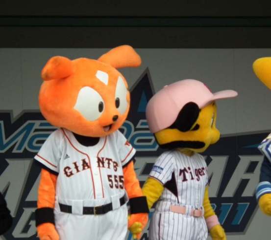 プロ野球マスコットキャラクター達のおもしろ画像