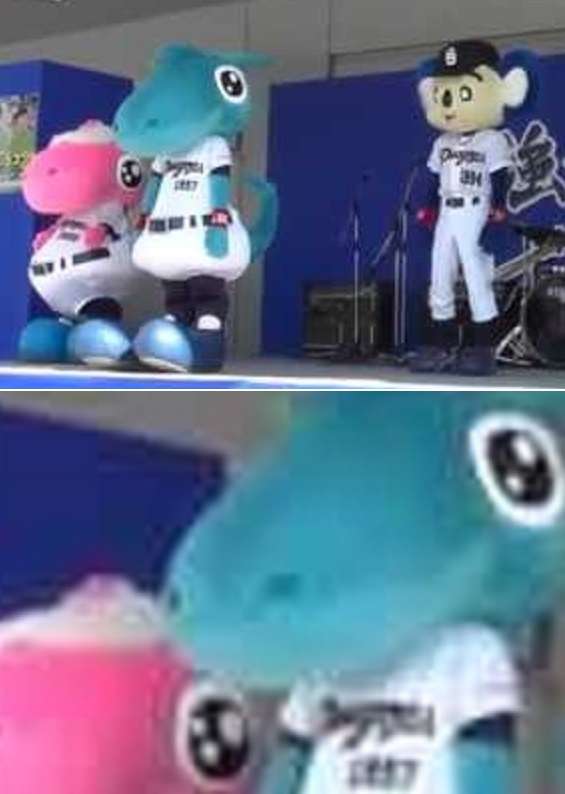 プロ野球マスコットキャラクター達のおもしろ画像