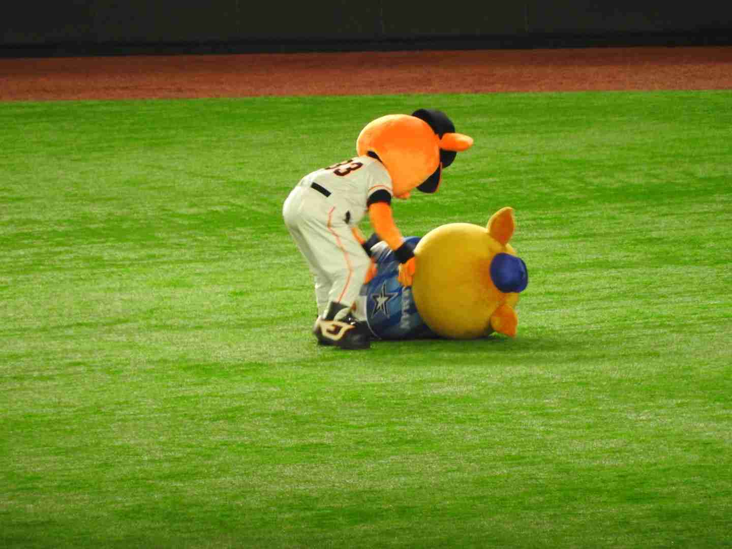 プロ野球マスコットキャラクター達のおもしろ画像
