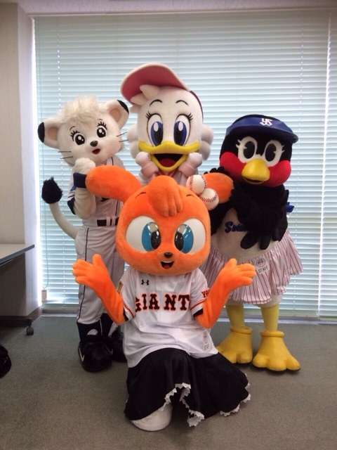 プロ野球マスコットキャラクター達のおもしろ画像