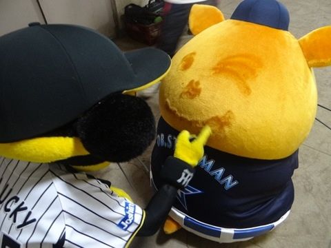 プロ野球マスコットキャラクター達のおもしろ画像