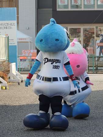 プロ野球マスコットキャラクター達のおもしろ画像