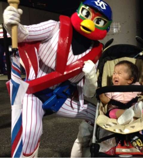 プロ野球マスコットキャラクター達のおもしろ画像