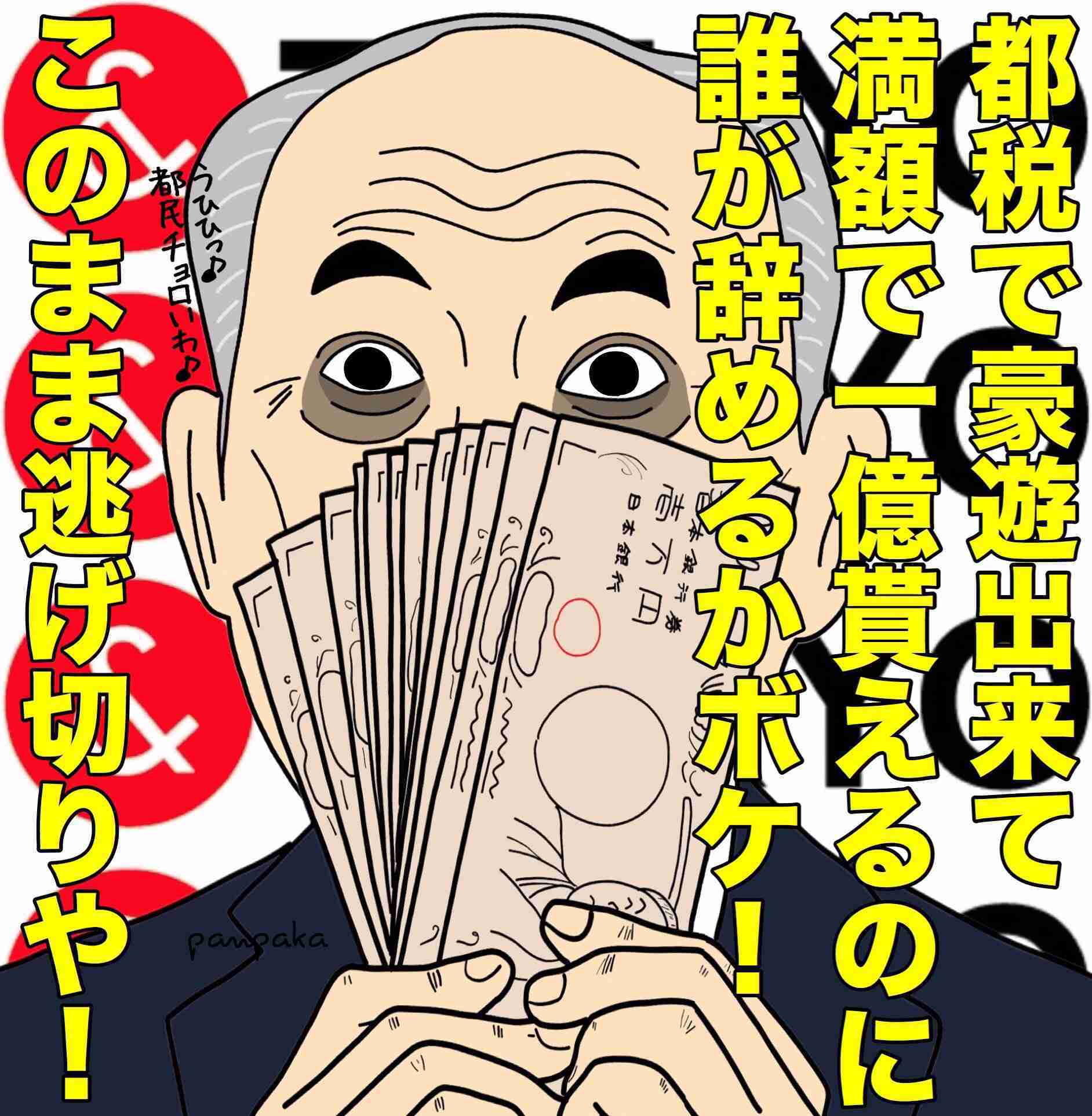 舛添要一都知事が続投表明へ　夕方に会見、政治資金流用疑惑の調査結果公表
