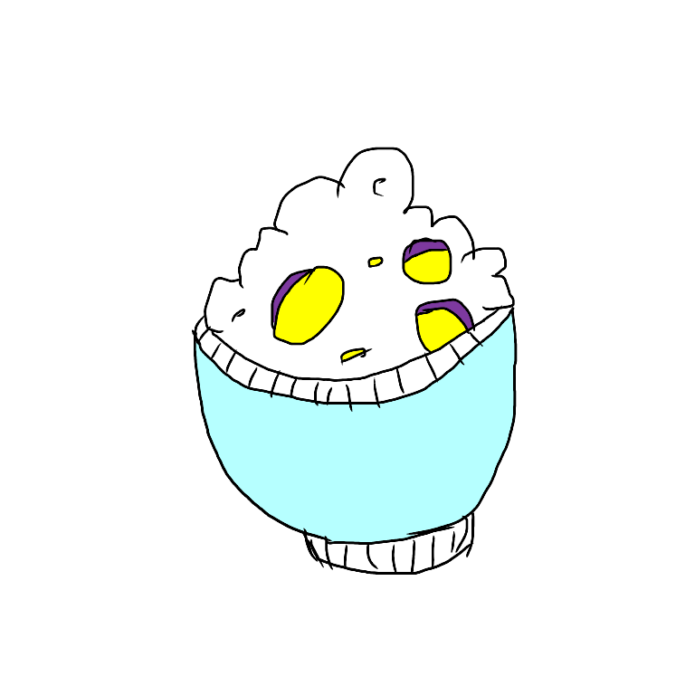 今日食べた朝食の絵を描きましょう✏️