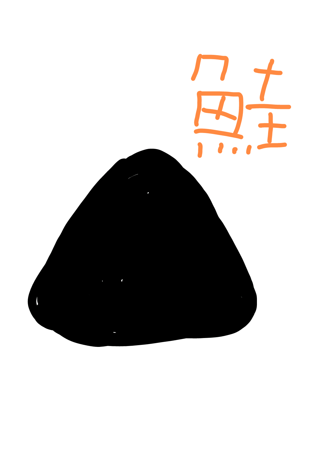 今日食べた朝食の絵を描きましょう✏️