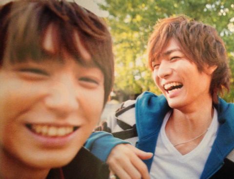 ジャニーズメンバーの笑顔の画像を貼るトピ