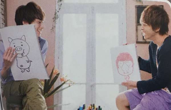 ジャニーズメンバーの笑顔の画像を貼るトピ