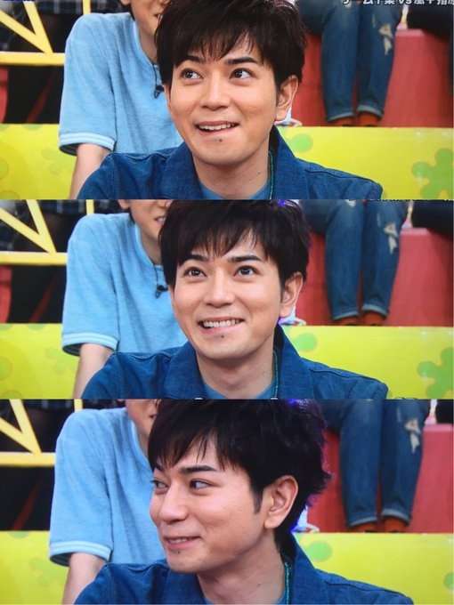 ジャニーズメンバーの笑顔の画像を貼るトピ