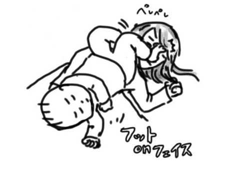 子供の寝相