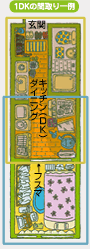 一人暮らしの部屋事情の話をしませんか？